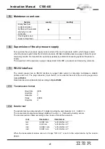 Preview for 25 page of IBR C100-AE Instruction Manual