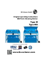 IBS Scherer M Original Operating Instructions preview