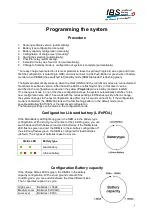 Preview for 8 page of IBS DBM20A Manual