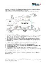 Preview for 16 page of IBS DBM20A Manual