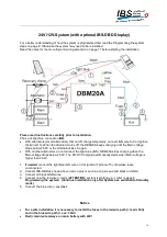 Preview for 18 page of IBS DBM20A Manual