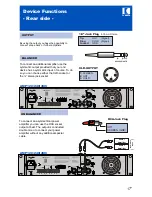 Предварительный просмотр 17 страницы IC Audio AMP 120 User Manual