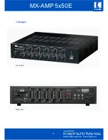 Предварительный просмотр 12 страницы IC Audio MX-AMP 5x50E User Manual