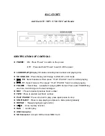 Предварительный просмотр 2 страницы IC Audio RAC 02 CD/MP3-DIGI Instruction Manual