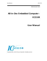 IC nexus EC2107 User Manual preview