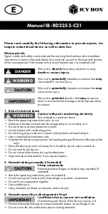 Preview for 2 page of IC IB-RD2253-C31 Manual