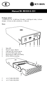 Preview for 6 page of IC IB-RD2253-C31 Manual