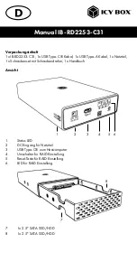 Preview for 13 page of IC IB-RD2253-C31 Manual