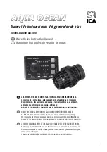 ICA AQUA OCEAN AQ13000 Instruction Manual preview