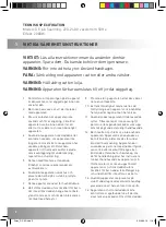 Preview for 2 page of ICA cook&eat DF-60 Manual