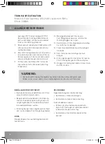 Preview for 6 page of ICA cook&eat DF-60 Manual