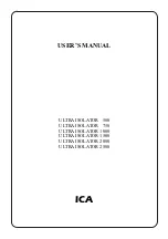 Предварительный просмотр 6 страницы ICA ULTRA ISOLATOR 500 User Manual