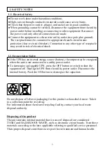 Предварительный просмотр 7 страницы ICA ULTRA ISOLATOR 500 User Manual