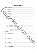 Предварительный просмотр 5 страницы iCamera IPC-HF3500 User Manual