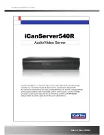 Preview for 1 page of iCanTek iCanServer540R User Manual