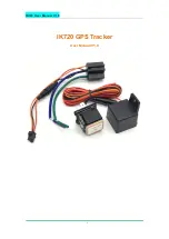 Preview for 1 page of Icar IK720 User Manual