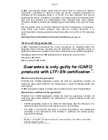 Preview for 14 page of ICARO paragliders CLOU Manual