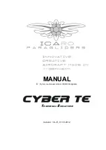 ICARO paragliders CYBER TE Manual предпросмотр