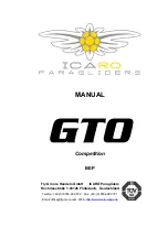 Preview for 2 page of ICARO paragliders GTO Operating Instructions Manual