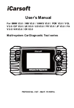 iCarsoft BMM V3.0 User Manual предпросмотр