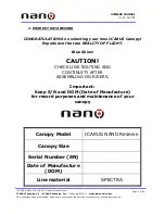 Preview for 5 page of Icarus NANO 106 Owner'S Manual