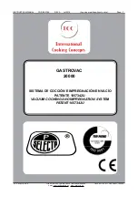 ICC GASTROVAC 20000 Instruction Manual preview