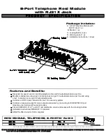 Preview for 1 page of ICC ICRESVPA1C Manual