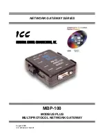 Preview for 1 page of ICC MBP-100 Instruction Manual