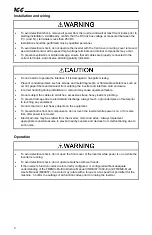 Preview for 4 page of ICC OPC-E1-WiE Instruction Manual