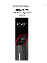 ICC RONER 20 Instruction Manual предпросмотр