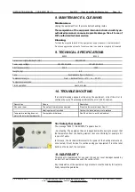 Preview for 16 page of ICC RONER TOUCH 80012 Instruction Manual