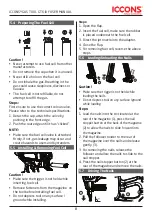 Preview for 8 page of Iccons GT6-IXF User Manual