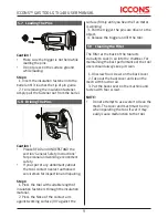 Предварительный просмотр 9 страницы Iccons GTI-140 User Manual