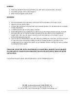 Предварительный просмотр 2 страницы ICD HOBBS FREEDOM Assembly Instructions
