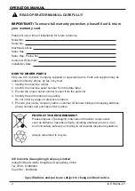 Preview for 2 page of ICE COBOTICS i-Synergy RS28L-CY Operator'S Manual