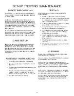 Preview for 4 page of ICE Games CANDY FACTORY Owner'S And Service Manual