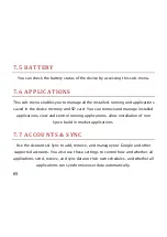 Preview for 65 page of Ice Mobile G7 User Manual