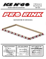 ICE N'GO PRO RINK User Manual preview