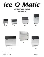 Preview for 1 page of Ice-O-Matic B100 Service & Parts Manual