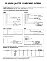 Предварительный просмотр 4 страницы Ice-O-Matic C-10 Parts And Service Manual