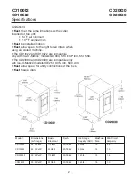 Preview for 4 page of Ice-O-Matic CD10022 Service & Installation Manual