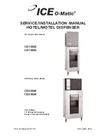 Ice-O-Matic CD20030 CD20530 Service & Installation Manual preview