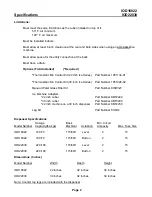 Preview for 3 page of Ice-O-Matic Counter Top Dispenser IOD22030 Product Manual