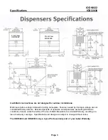 Предварительный просмотр 4 страницы Ice-O-Matic Counter Top Dispenser IOD22030 Product Manual