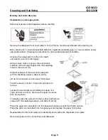 Предварительный просмотр 10 страницы Ice-O-Matic Counter Top Dispenser IOD22030 Product Manual