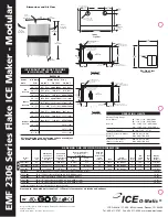 Preview for 2 page of Ice-O-Matic EMF 2306 Specifications