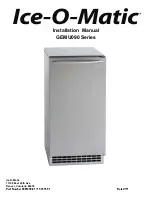 Ice-O-Matic GEMU090 Series Installation Manual preview