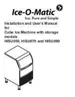 Ice-O-Matic HISU050 Installation And User Manual preview