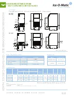 Preview for 2 page of Ice-O-Matic HISU056BR Instruction Manual