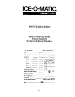 Preview for 17 page of Ice-O-Matic Ice Dispenser CD210 Service & Parts Manual